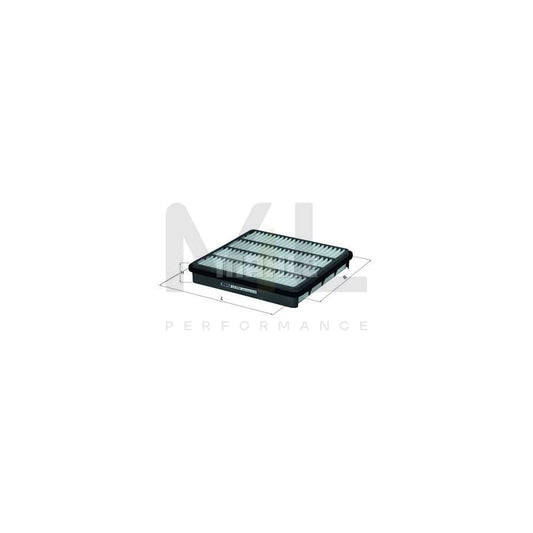 MAHLE ORIGINAL LX 2750 Air Filter Filter Insert | ML Performance Car Parts