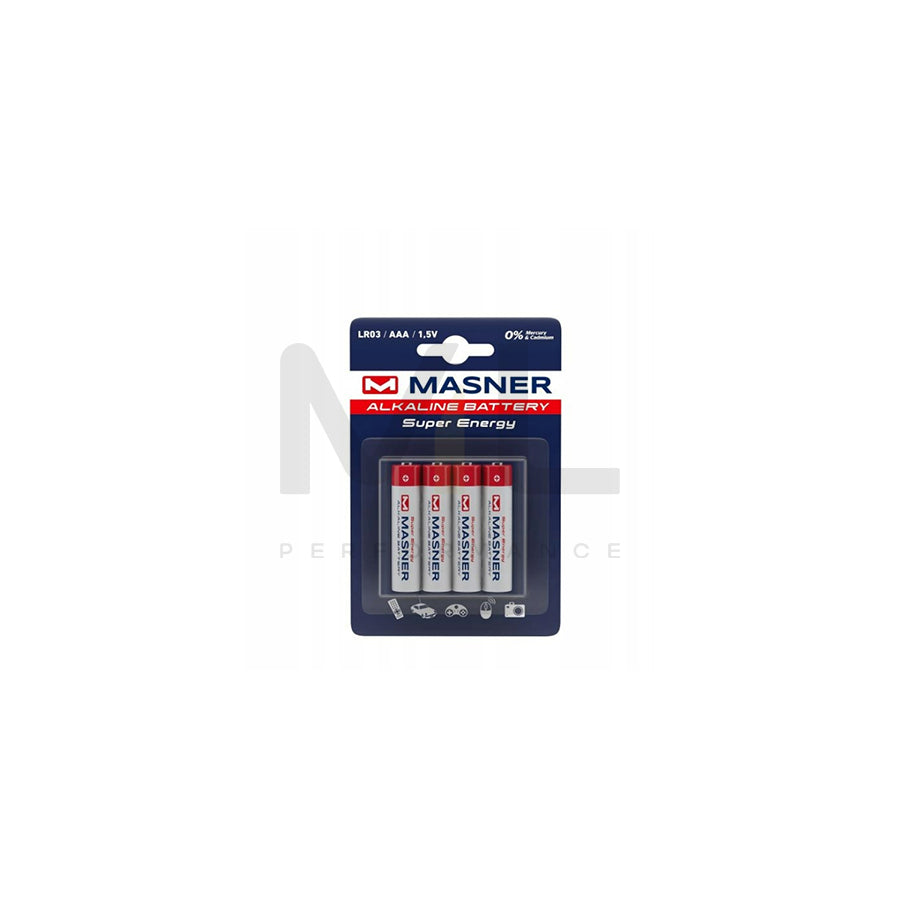 K2 LR03 (AAA) W611 Battery 1.5V, 4