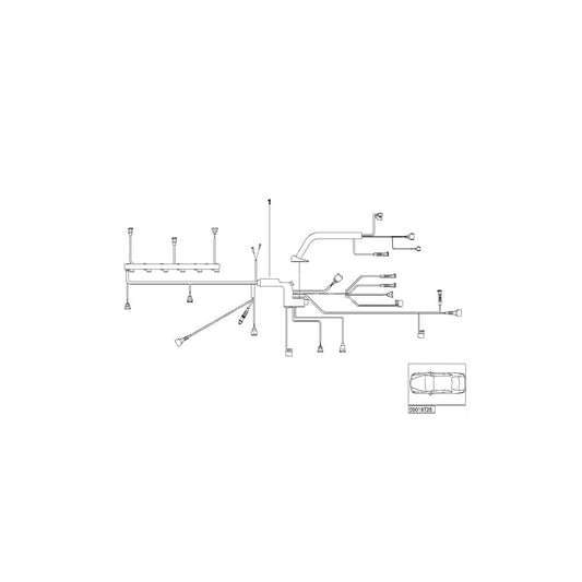 Genuine BMW 12517513545 E36 Engine Wiring Harness, Engine Module (Inc. Z3)