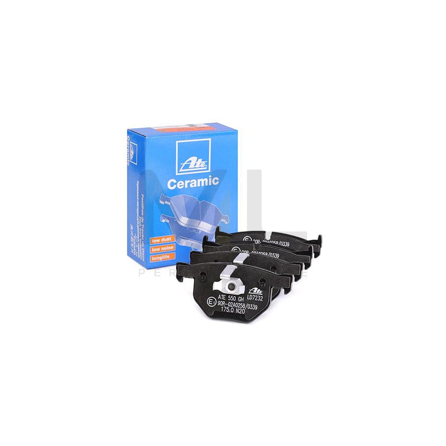 ATE Ceramic 13.0470-7232.2 Brake pad set excl. wear warning contact, prepared for wear indicator