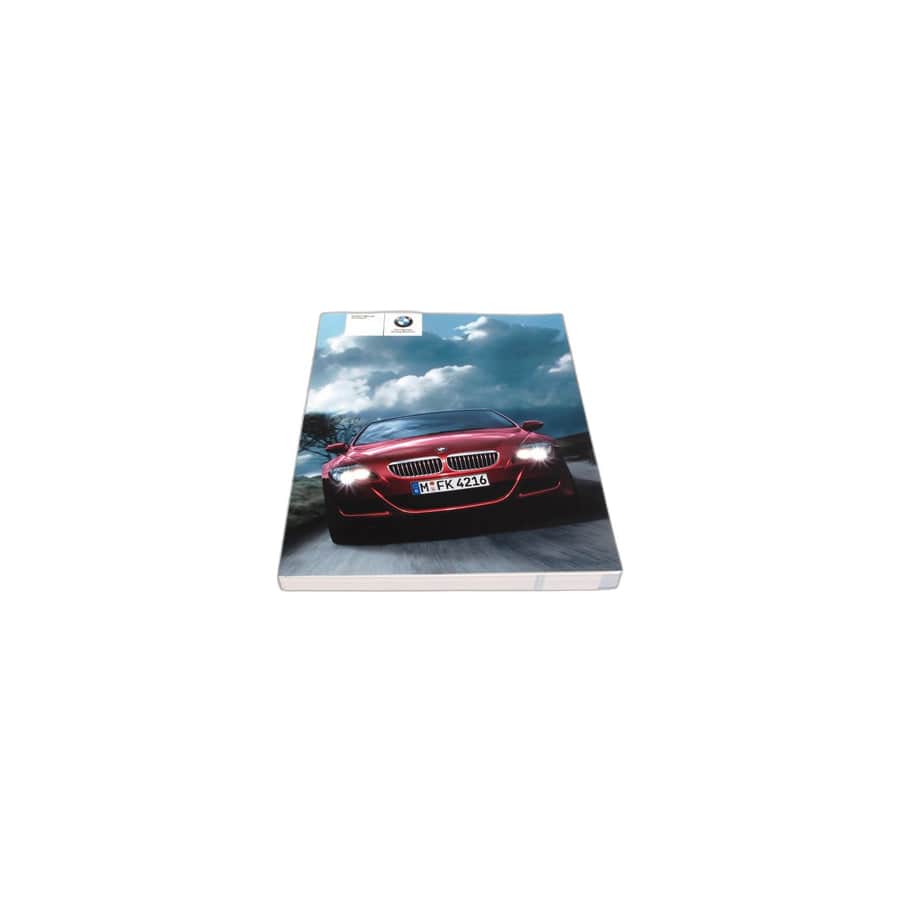 Genuine BMW 01412600775 Owner's Manual E63 M6, E64 M6 EN US, MJ 2009 (Inc. M6)