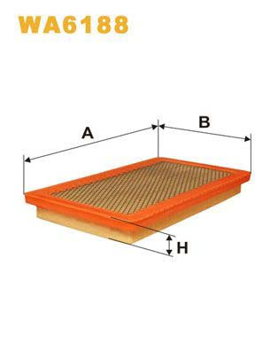 WIX Filters WA6188 Air Filter