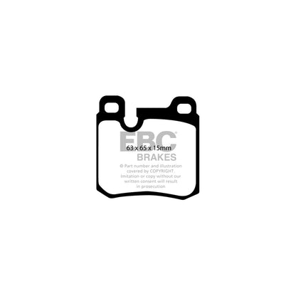 EBC PLK1668 Porsche 911 (964) Yellowstuff Pads and Brake Line Performance Pack - ATE Caliper 3 | ML Performance UK Car Parts