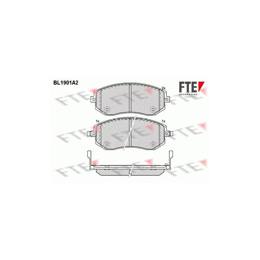 FTE Bl1901A2 Brake Pad Set