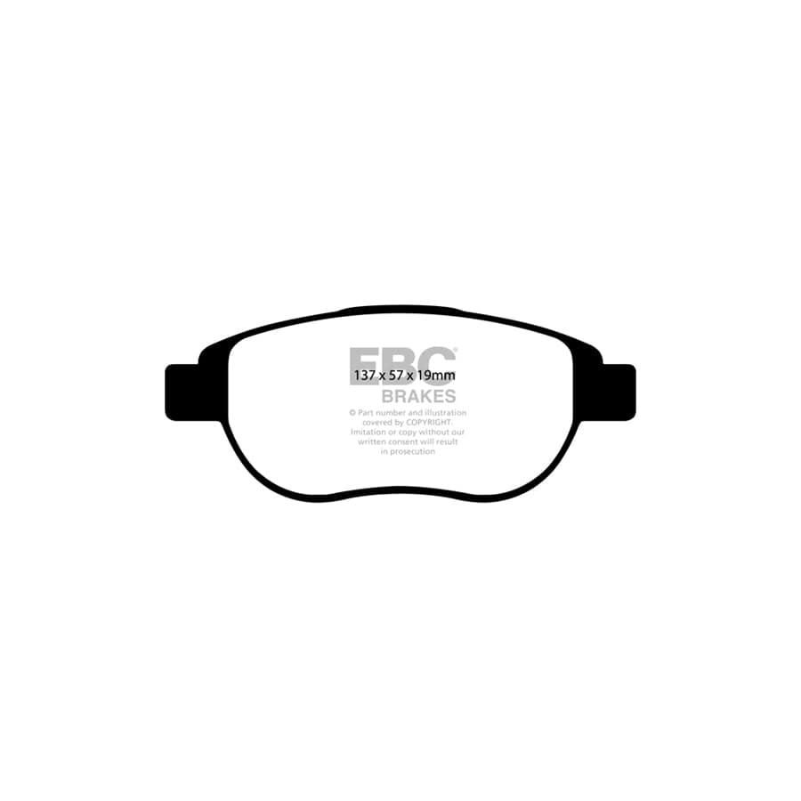 EBC PD40K543 Citroen Xsara Picasso Ultimax Pad & Plain Disc Kit - Bendix Caliper 2 | ML Performance UK Car Parts
