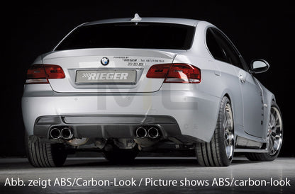 Rieger 00053461 BMW 3 Series E92 E93 Rear Diffuser 2 | ML Performance UK Car Parts