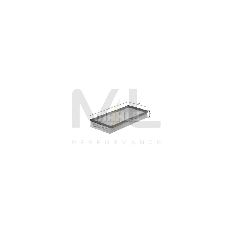 MAHLE ORIGINAL LX 504 Air Filter Filter Insert | ML Performance Car Parts
