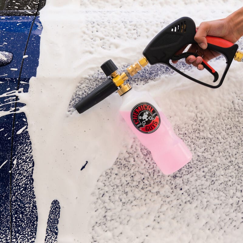 Chemical Guys TORQ Snubby Pressure Washer Gun -  Foam Cannon Attachment