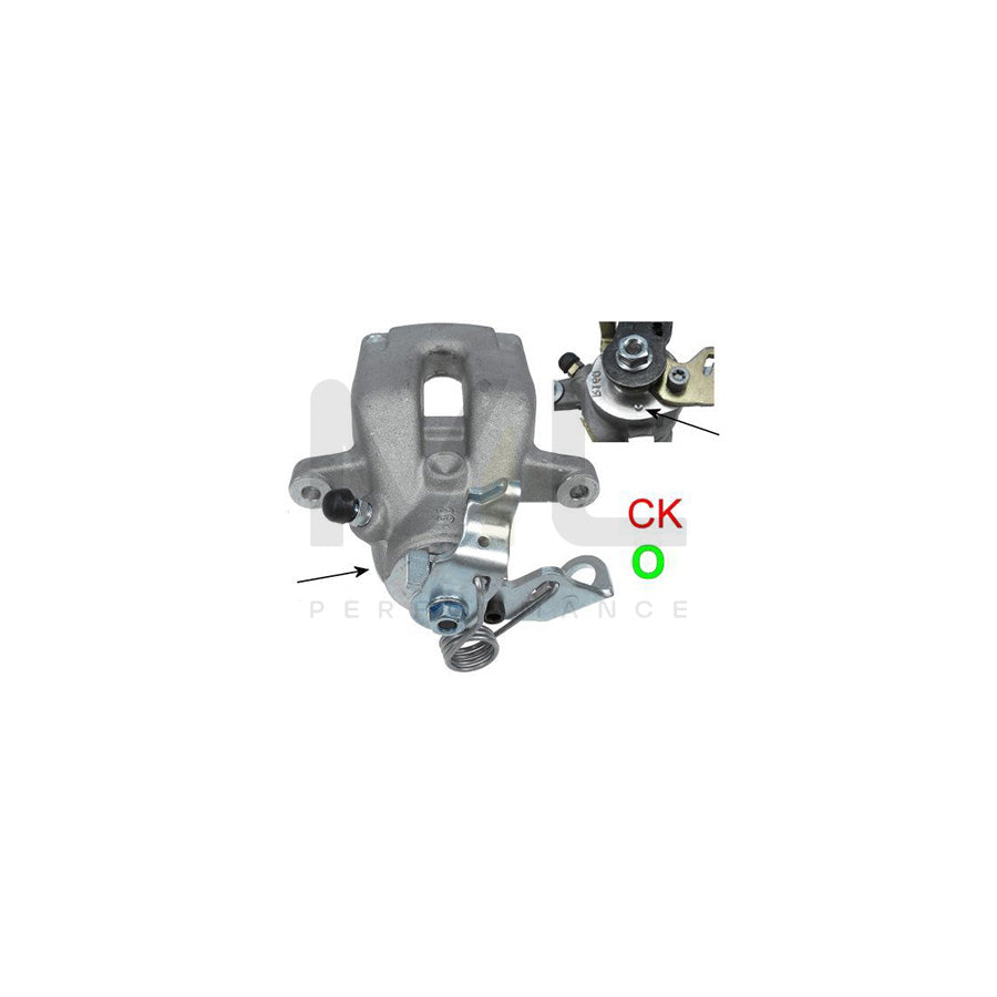 TEXTAR 38183300 Brake Caliper without holder