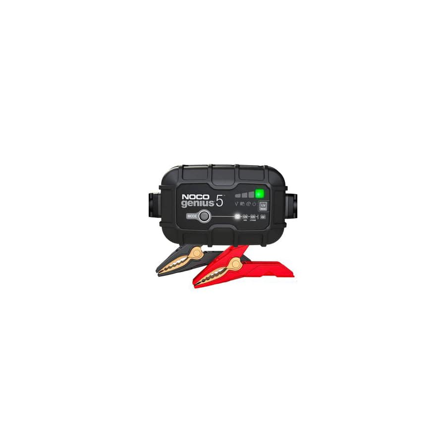Noco GENIUS5UK 5A Ultrasafe 6V / 12V Battery Charger and Maintainer Genius 5