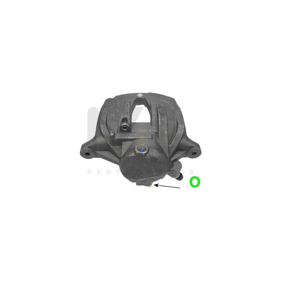 TEXTAR 38140600 Brake Caliper suitable for MERCEDES-BENZ E-Class without holder
