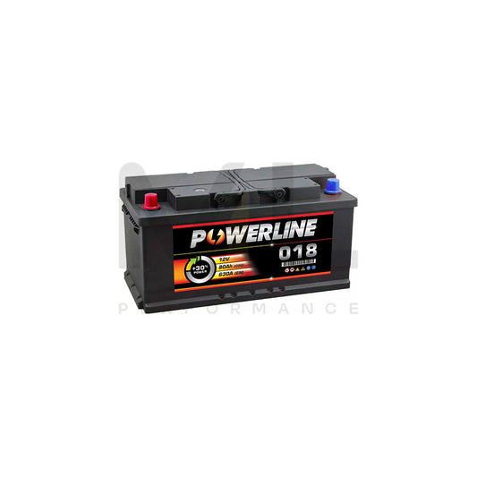 Powerline 018 Car Battery 12V