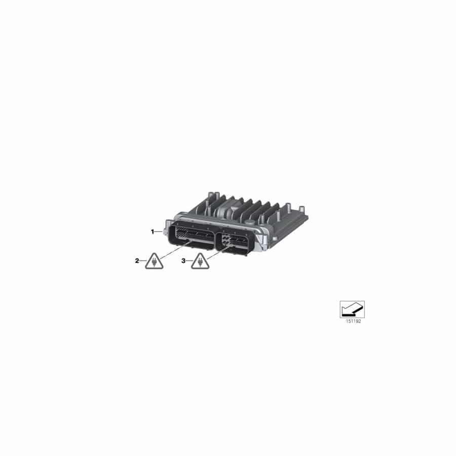 Genuine BMW 12147840451 E85 Exch. Control Unit Dme Programmed MSS70 (Inc. Z4 M3.2)