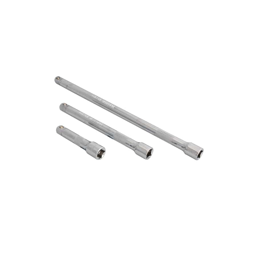 BlueSpot Tools B/S02072 3/8in Square Drive CV Extension Bar Set 3 Piece