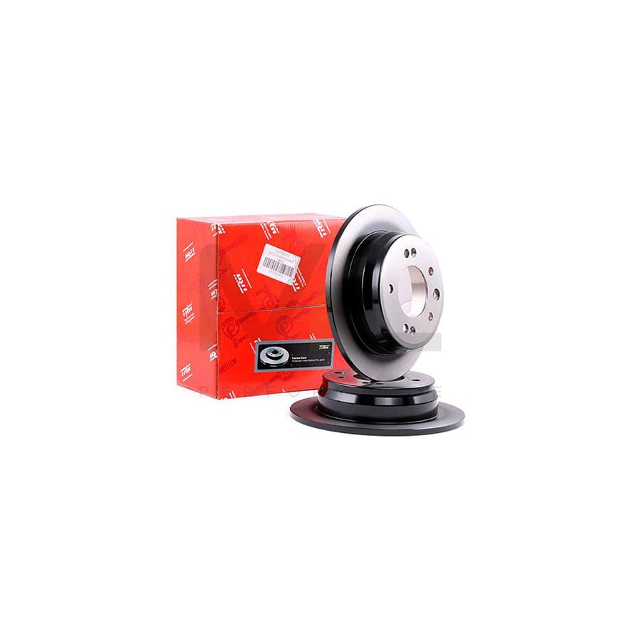 TRW DF6123 Brake Disc Solid, Painted  - 1 piece