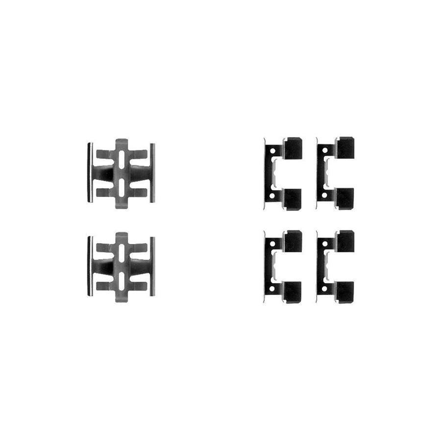 Hella 8DZ 355 204-871 Accessory Kit, Disc Brake Pads For Honda Civic