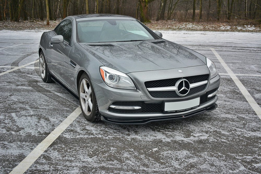 Maxton Design Mercedes Benz SLK-Class R172 Front Splitter V.1