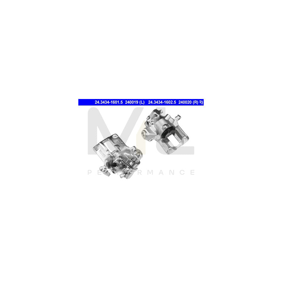 ATE 24.3434-1602.5 Brake Caliper without holder