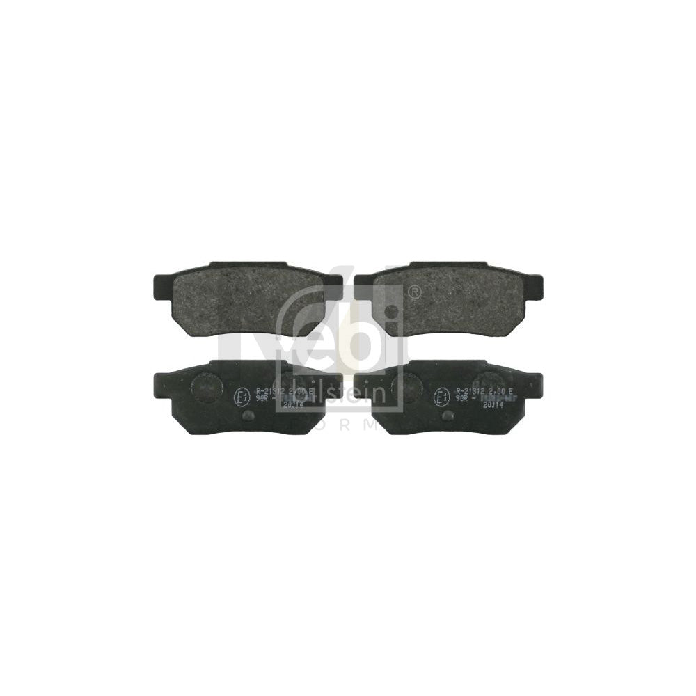 Febi Bilstein 16309 Brake Pad Set Rear Axle, Excl. Wear Warning Contact | ML Performance Car Parts