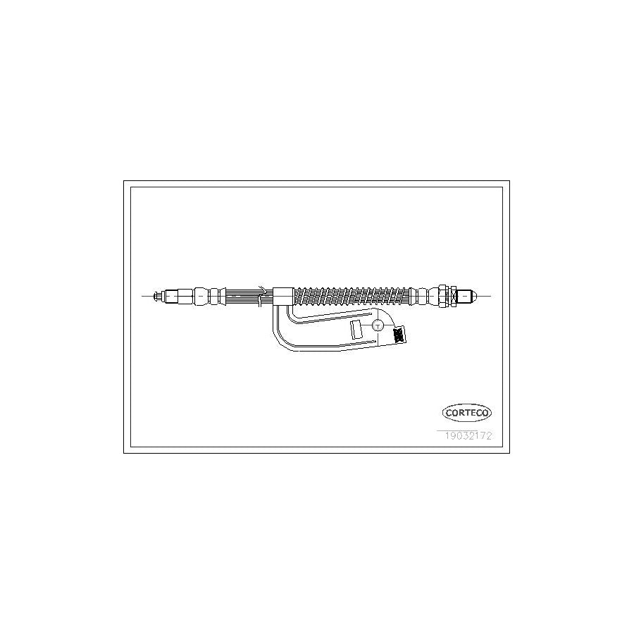 Corteco 19032172 Brake Hose