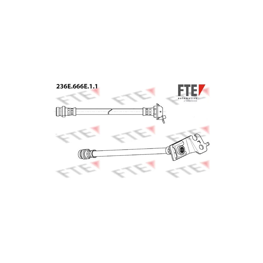 FTE 236E.666E.1.1 Brake Hose for KIA Picanto I (Sa)