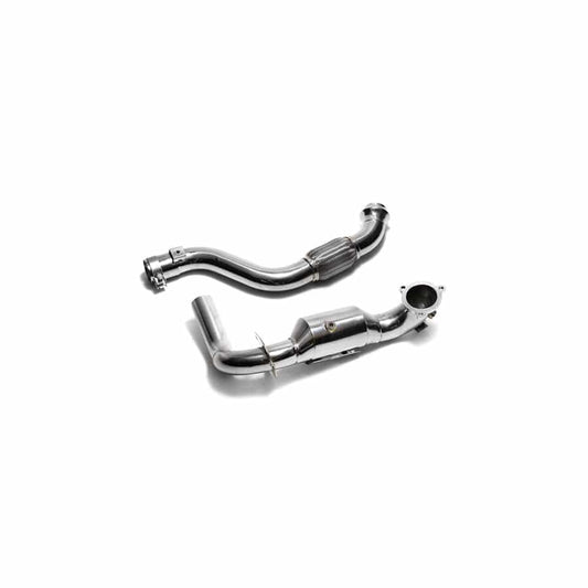 Armytrix MB270-DD High-Flow Performance Race Downpipe | Link Pipe Mercedes-Benz A-Class | CLA-Class 2013-2018 with Optional catalytic converter replacement