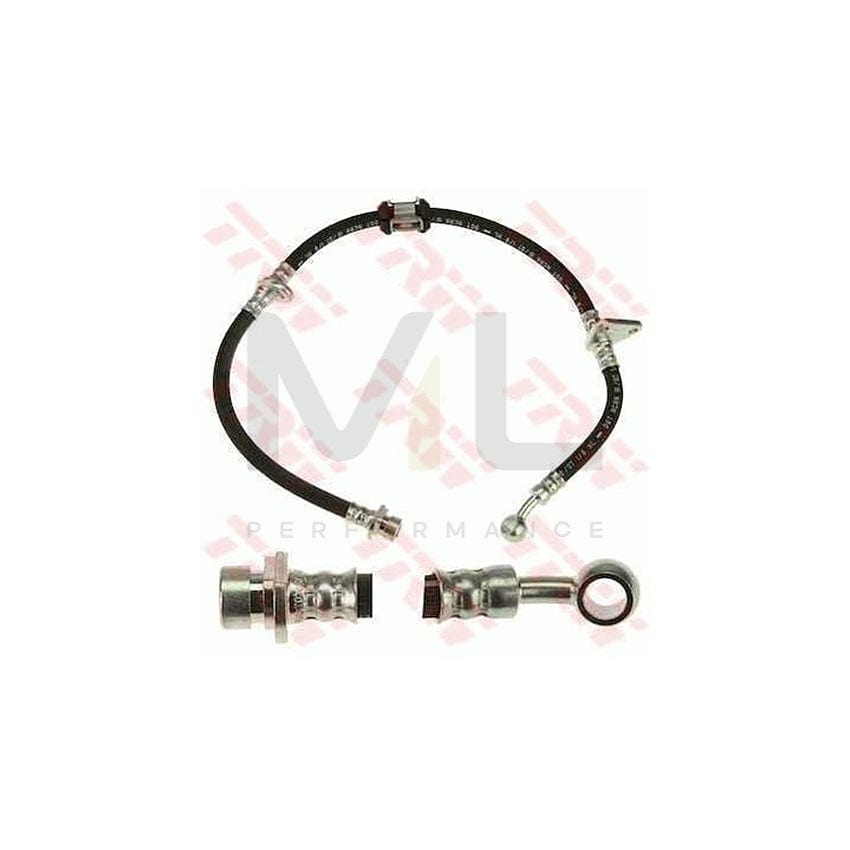 TRW PHD187 Brake Hose for HONDA Prelude III (BA) 668mm