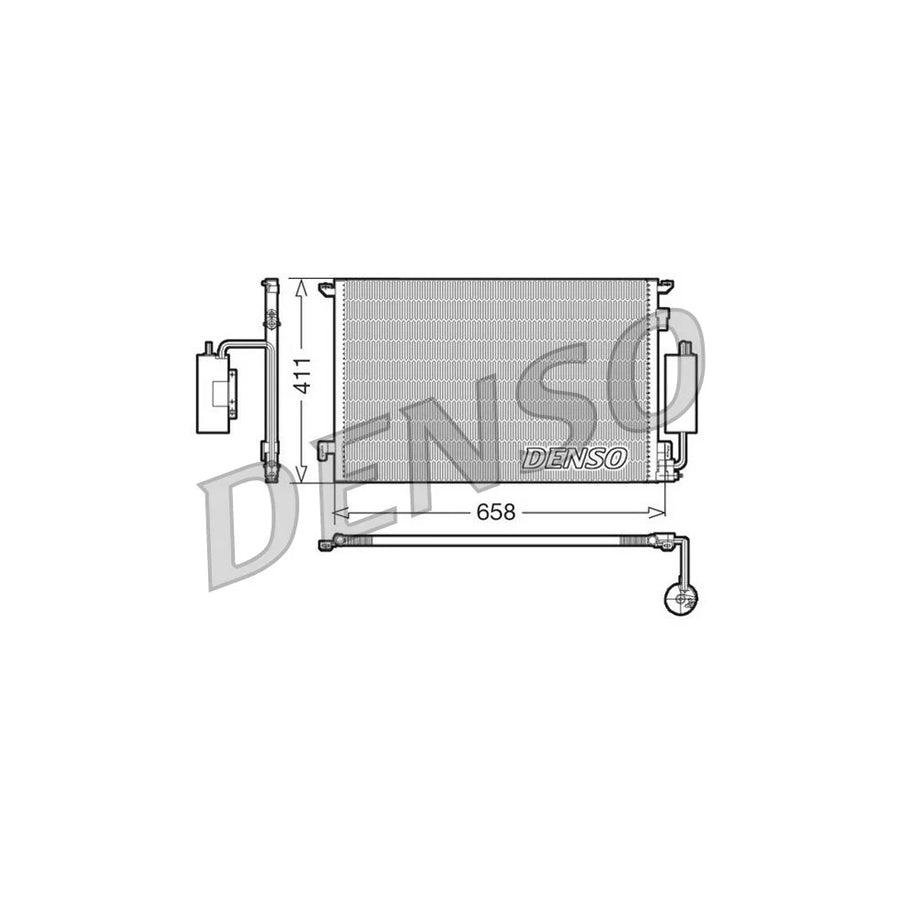 DENSO DCN20034 Air Conditioning Condenser