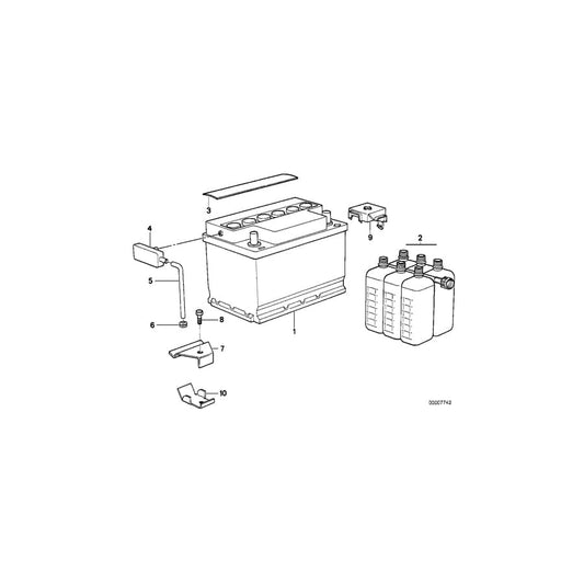 Genuine BMW 61212291442 Holder (Inc. Z1)
