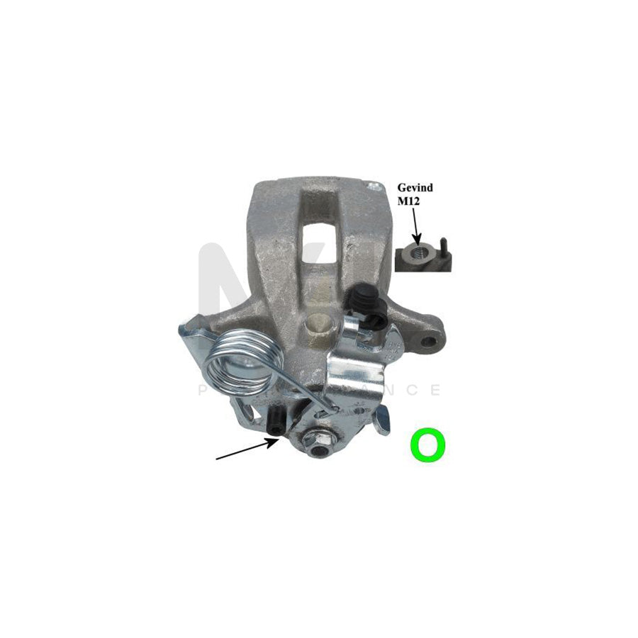 TEXTAR 38202700 Brake Caliper without holder