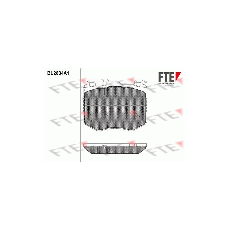 FTE Bl2834A1 Brake Pad Set