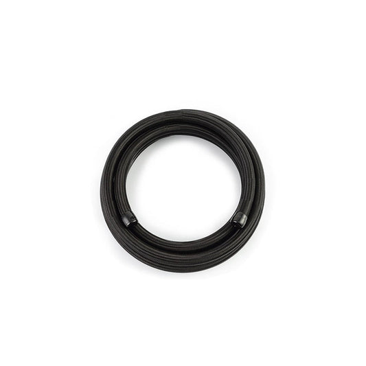 Mishimoto MMSBH-12180-CB 15Ft Stainless Steel Braided Hose w/ -12AN Fittings - Black