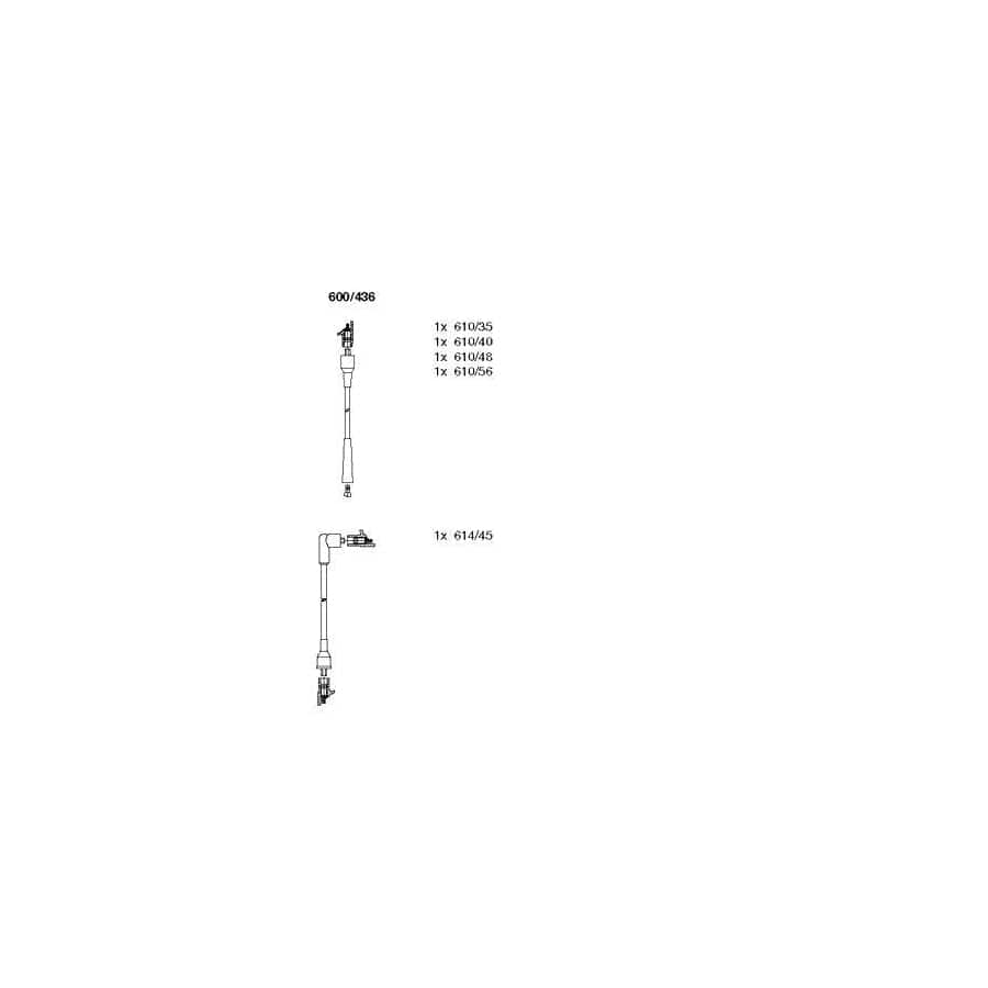 Bremi 600/436 Ignition Cable Kit for Seat Terra