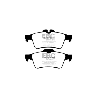 EBC PDKR190 Cadillac Opel Saab Vauxhall Ultimax Rear Brake Pad & Plain Disc Kit - ATE Caliper (Inc. Signum & Vectra) 2 | ML Performance UK Car Parts