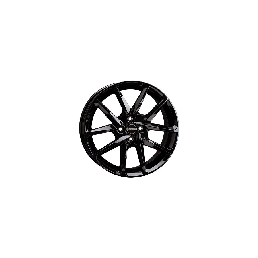 Borbet N 6.5x16 ET37 N 65637108472,5BG Glossy Black Wheel