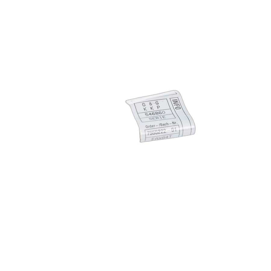 Genuine BMW 12427555222 E91 E93 E88 Interference-Suppression Band (Inc. 130i)