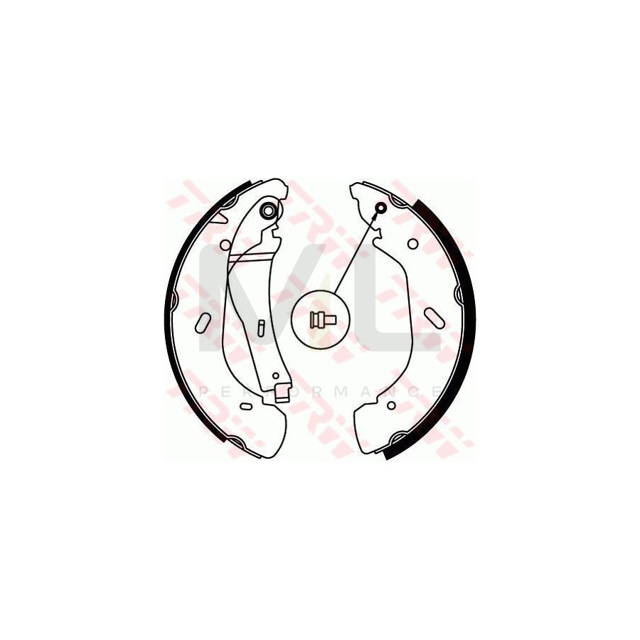 TRW GS8690 Brake Shoe Set