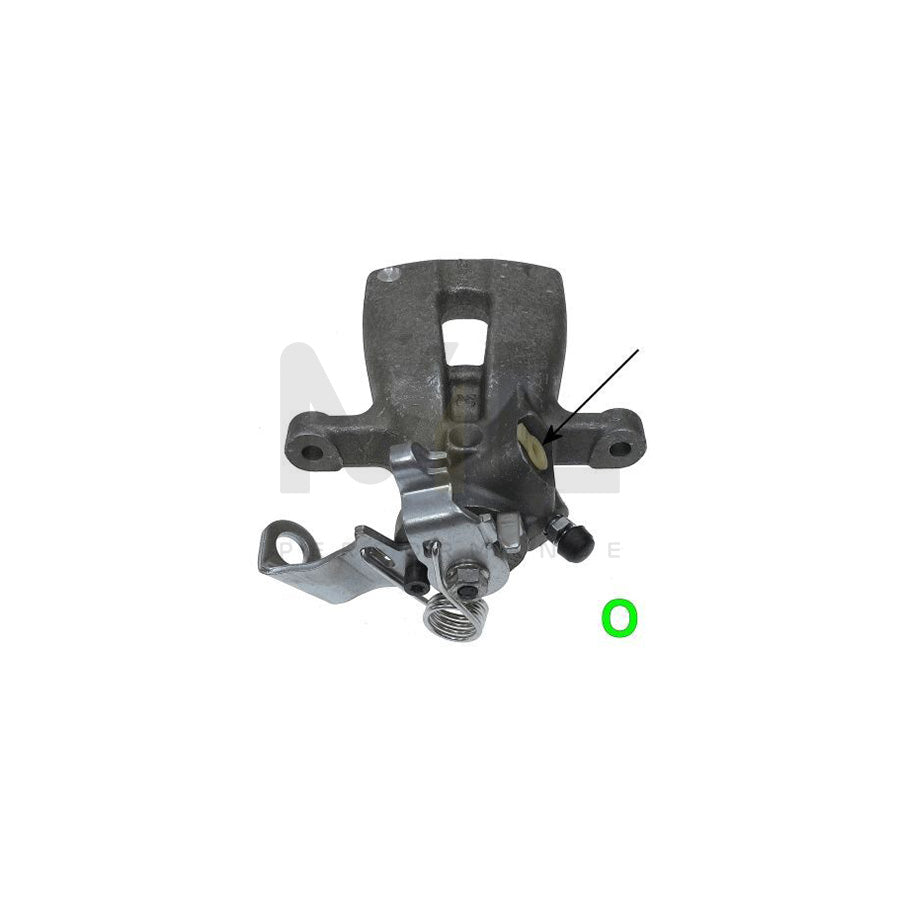 TEXTAR 38034500 Brake Caliper for OPEL ASTRA without holder