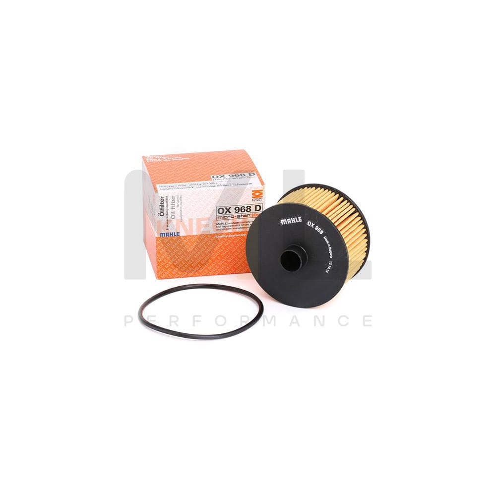 MAHLE ORIGINAL OX 968D Oil Filter Filter Insert | ML Performance Car Parts