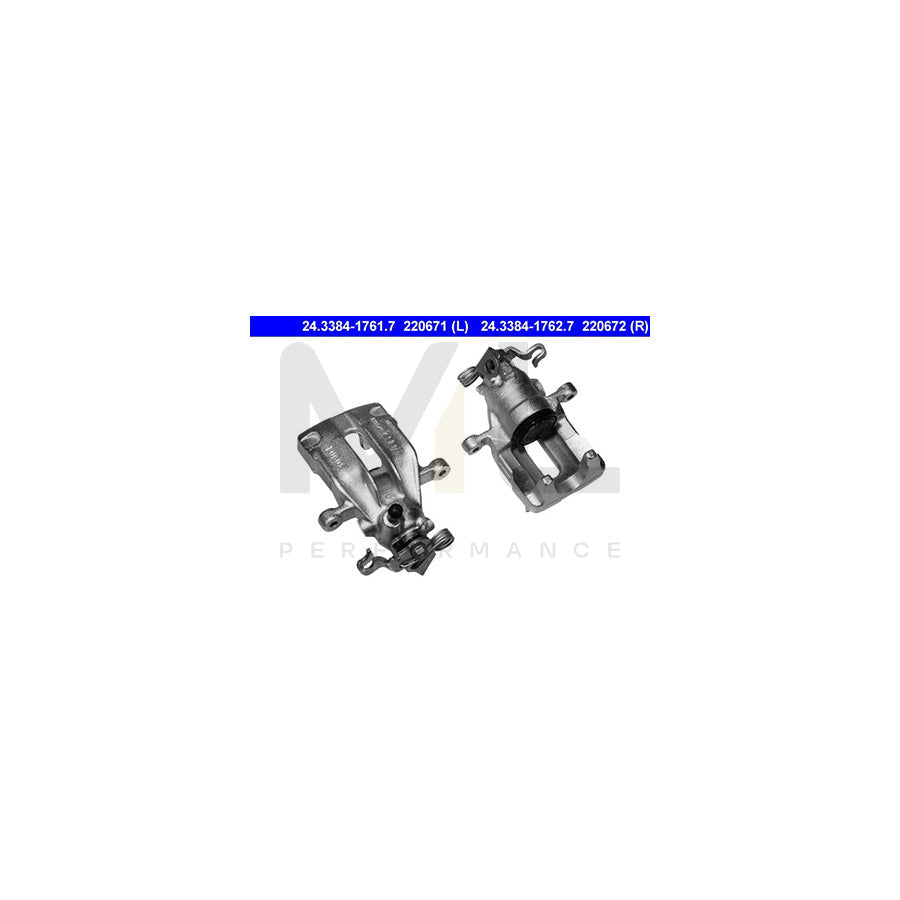 ATE 24.3384-1762.7 Brake Caliper without holder