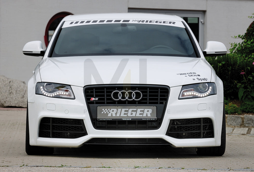 Rieger 00055525 Audi B8 B81 Front Bumper (A4 & S4) 5 | ML Performance UK Car Parts
