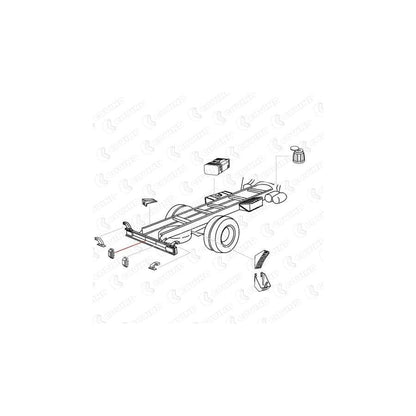 Covind 060/521 Licence Plate Light