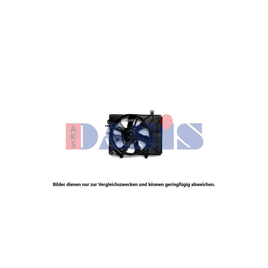 AKS Dasis 568070N Fan, Radiator for Hyundai Getz (Tb)