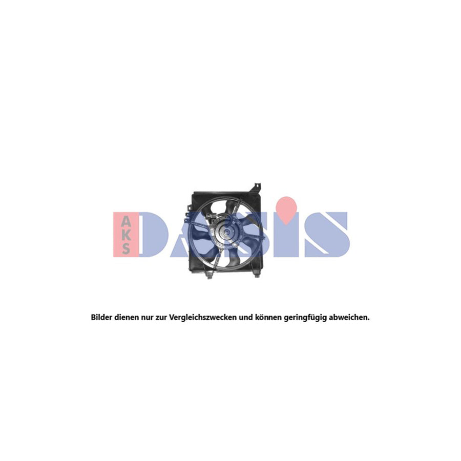 AKS Dasis 568071N Fan, Radiator for Hyundai Getz (Tb)