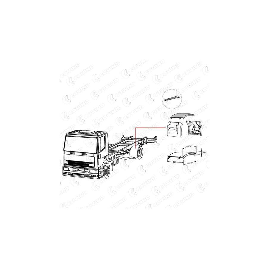 Covind 240/531 Wing Fender