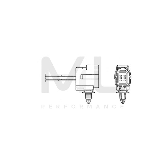 NTK Lambda Sensor / O2 Sensor (NGK 1743) - OZA495-F7 | ML Car Parts UK | ML Performance