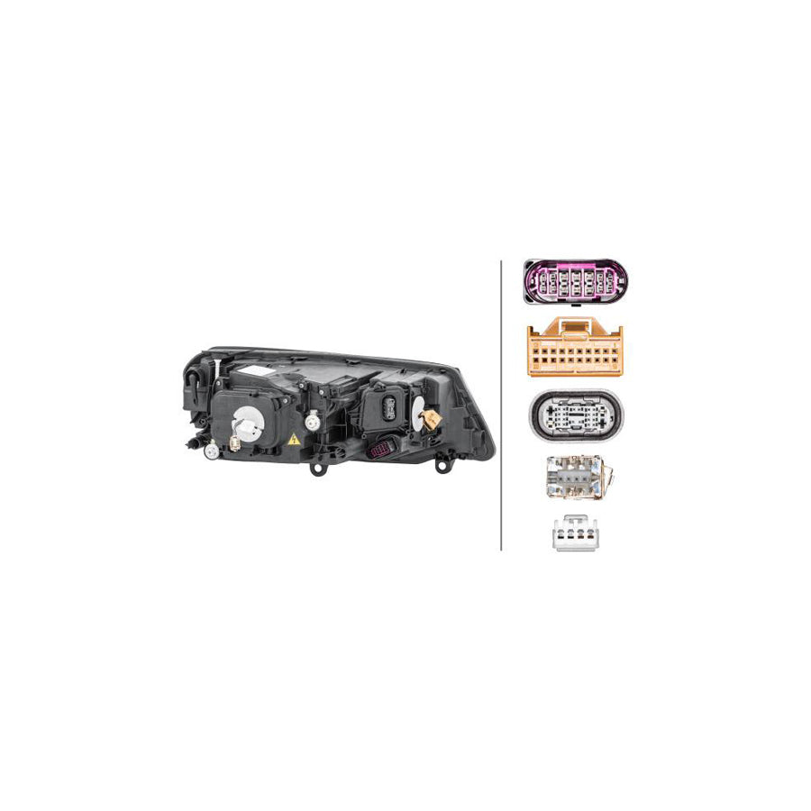 Hella 1EL 011 937-411 Headlight For VW Touareg II (7P5, 7P6)