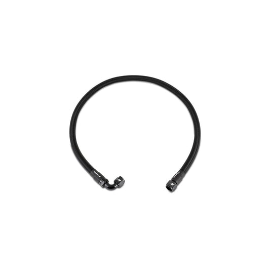 Mishimoto MMSBH-10-6BK 6Ft Stainless Steel Braided Hose w/ -10AN Straight/90 Fittings - Black
