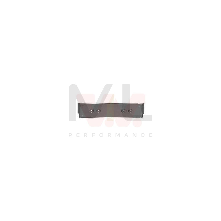 VAN WEZEL 0322590 Number plate holder for AUDI 80 Front, Black, frameless