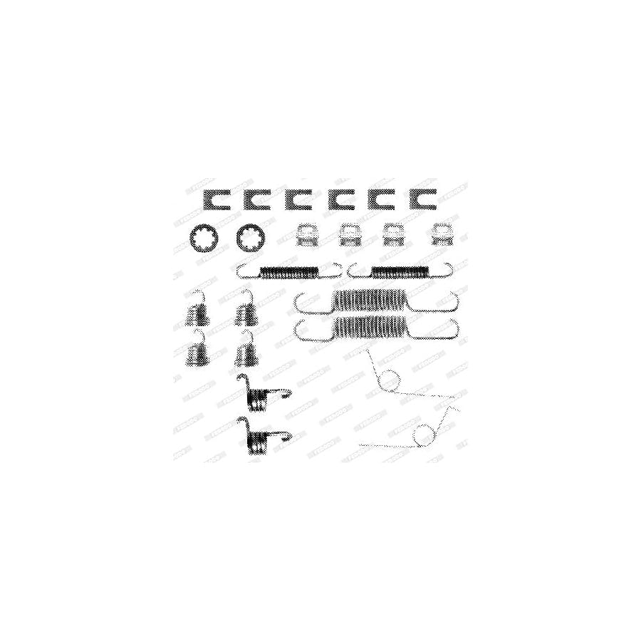 FERODO FBA136 Accessory Kit, Brake Shoes